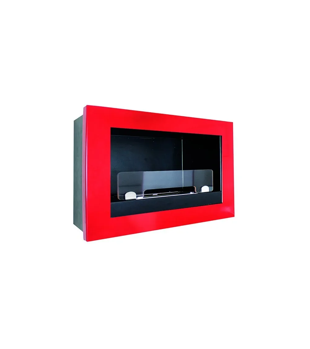 Cheminée bio-éthanol TREVISO 2,5 kW – rouge