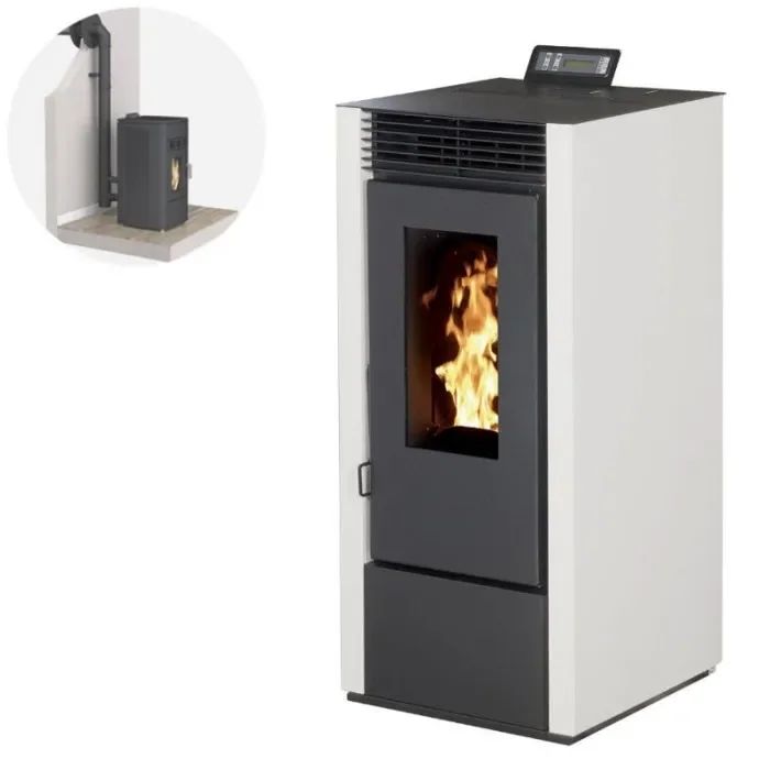 MARINA – 14 kW poêle à granulés étanche avec kit de ventilation