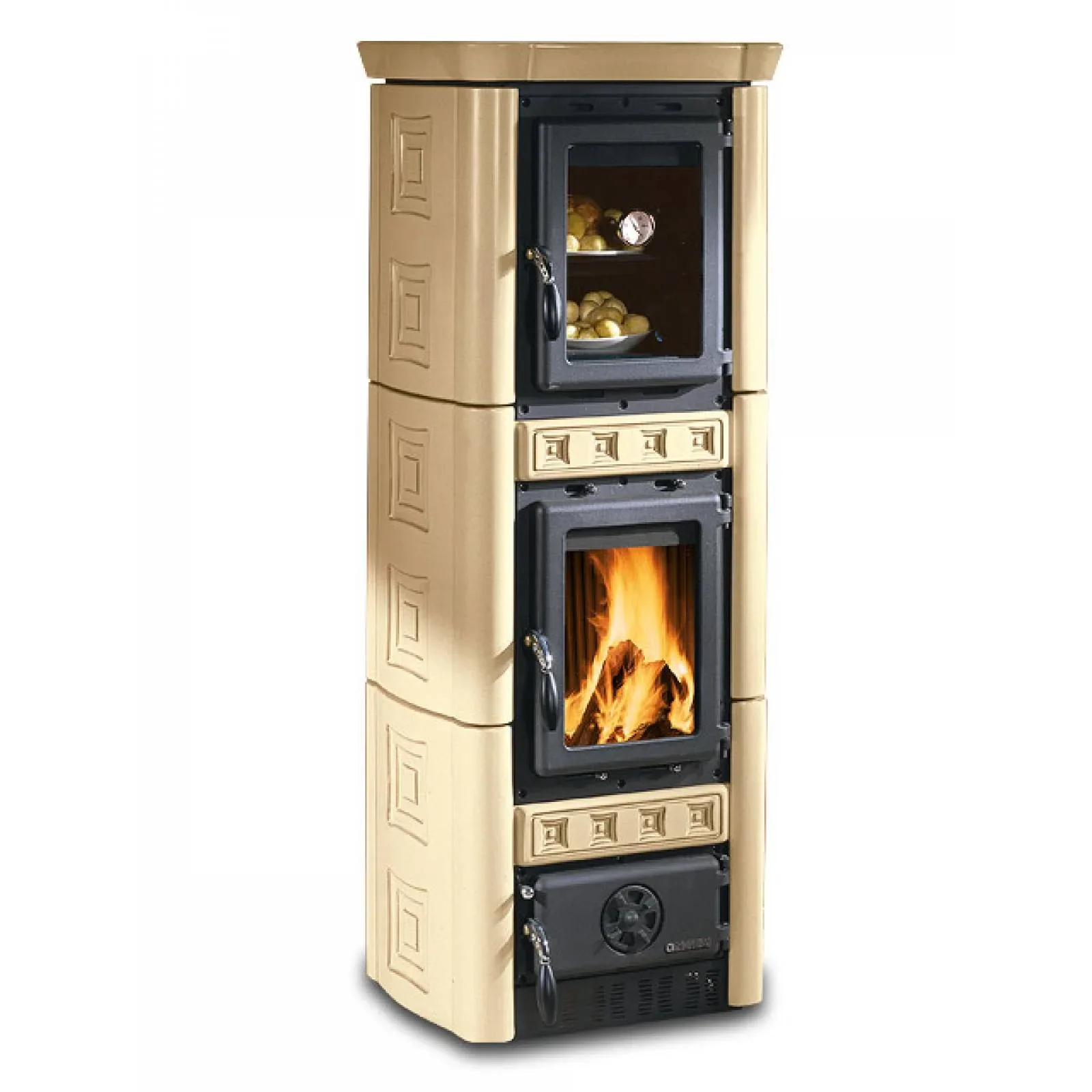 Poêle à bois Gaia Forno – 7,3 kW avec four