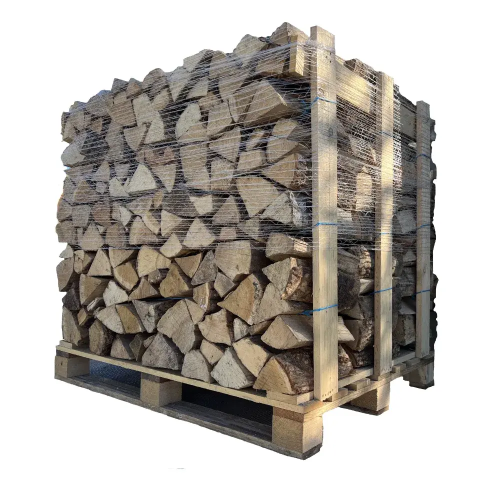 Bois de chauffage feuillus mélangés 30 cm – Palette 1,8 m³