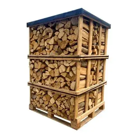 Bois de chauffage feuillus mélangés 50 cm – Palette 1,8 m³