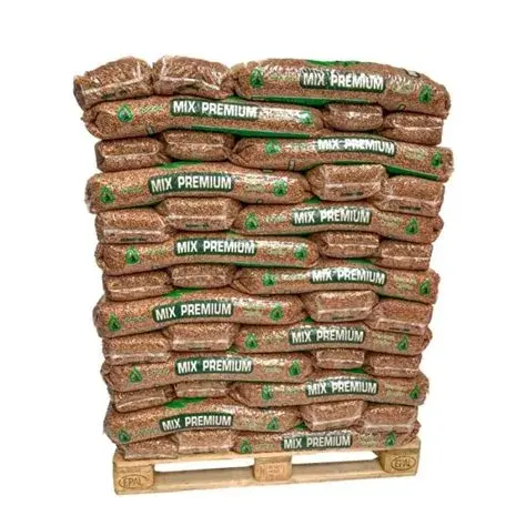 Granulés de feuillus – Palette 65 sacs
