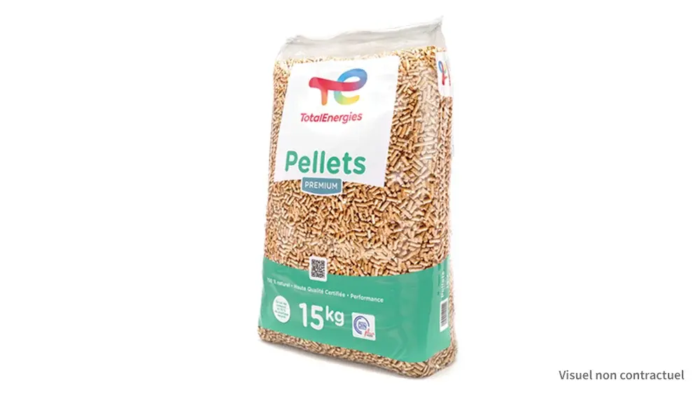 Granulés de bois – Sac 15 kg ENplus A1